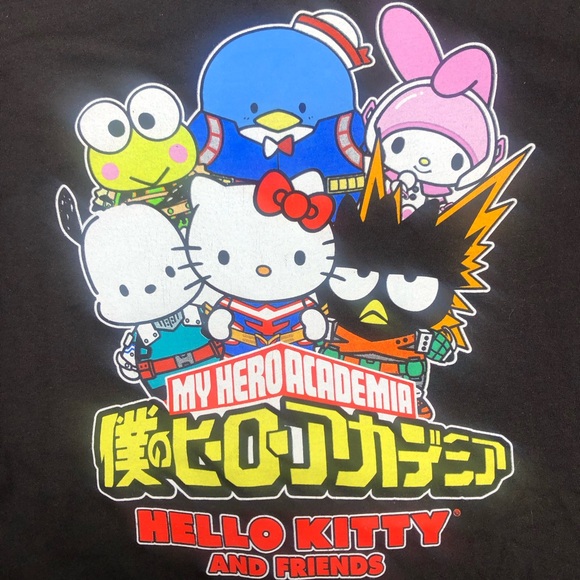 My Hero Academia x Hello Kitty and Friends T-Shirt XL - Picture 5 of 5